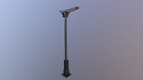 Street Lamp 3D Model free