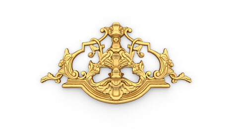 Classic decor ornament 12 3D  model