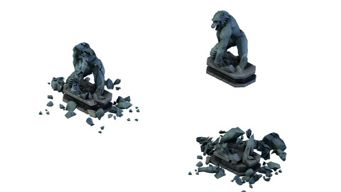 Wicked Creator - Werewolf BOSS Statues 01