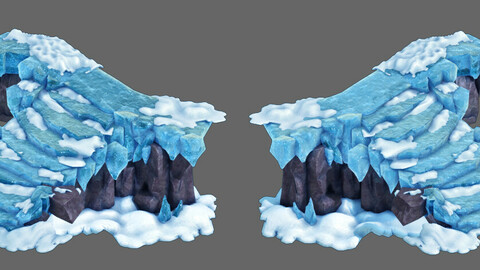Deep in the Snowy Mountains - Stone Ladder 03