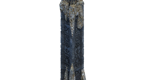 Rocking Hill - Conch Stone Column