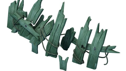 Broken - wooden bar 1-1
