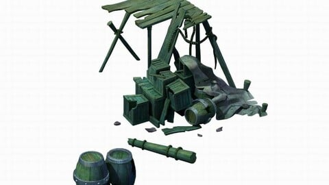 Nightmare Gulf - debris pile 02