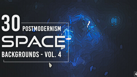 30 Postmodernism Space Backgrounds - Vol. 4