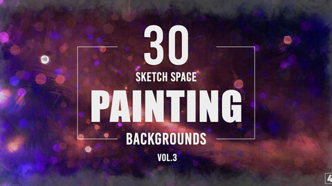 30 Sketch Space Painting Backgrounds - Vol. 3