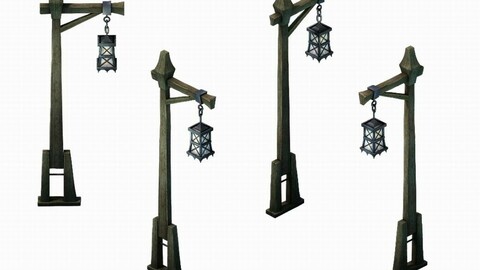 Howling Highlands - lights - wooden bar 01