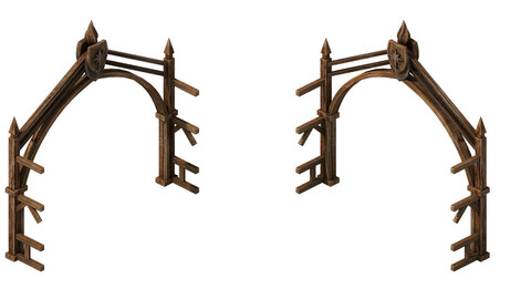 Racing Area - Wooden Doors 01