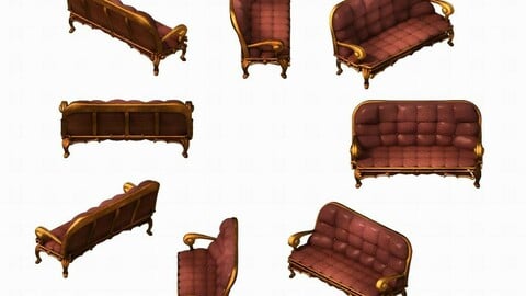 Vampire Warriors Area - Sofa 01