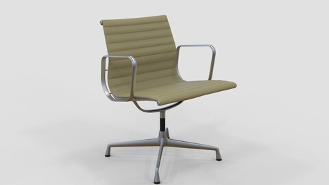 Vitra Aluminium Chair 107 Butternut