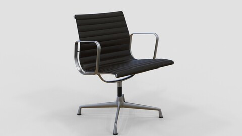 Vitra Aluminium Chair 107 Espresso