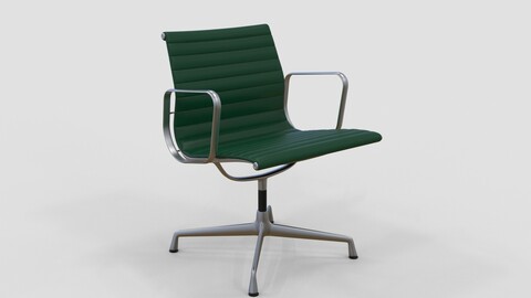 Vitra Aluminium Chair 107 Forest Green