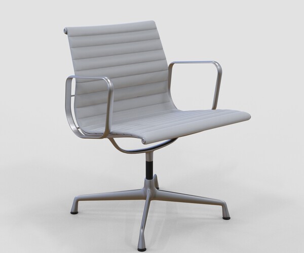 ArtStation Vitra Aluminium Chair 107 White Resources