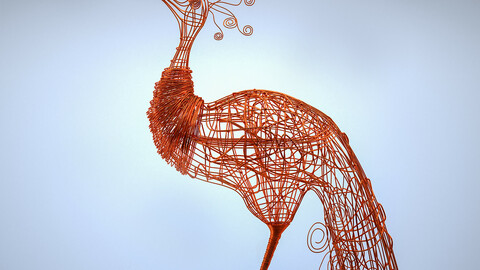 Wire Mesh Sculpture