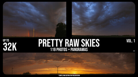 Pretty Raw Skies Vol.1 - Magic Sunset