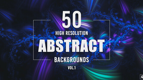 50 Abstract Backgrounds - Vol. 1