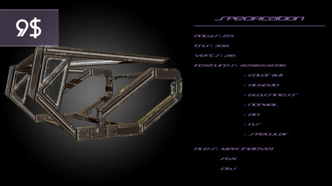 Mounting Frame 'A' (LP)