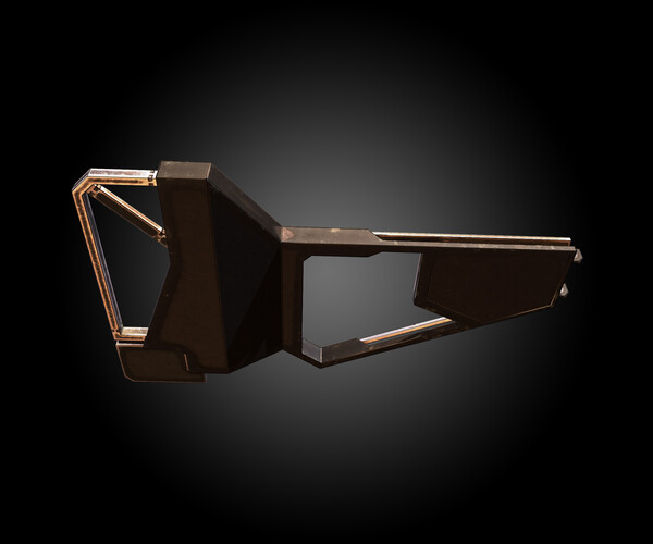 ArtStation - Wing Frame 'C' (LP) | Game Assets