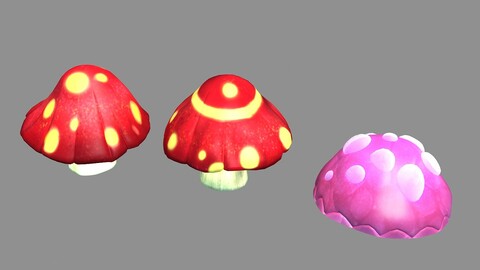 One hundred thousand mountains - mushrooms 01
