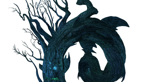 Crystal Marsh - strange tree 01