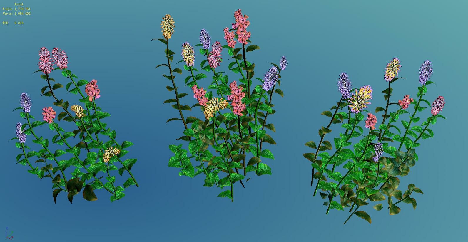 ArtStation - Crystal Marsh - Shrubs 02 | Resources