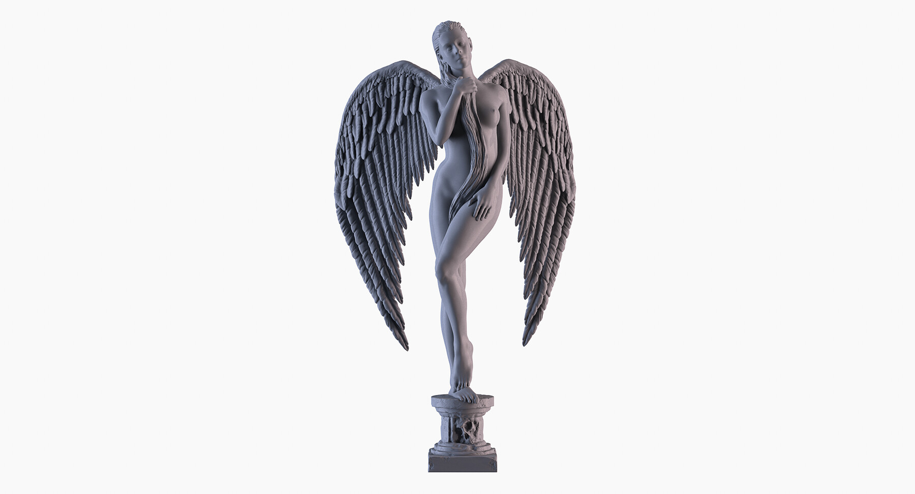 ArtStation - Angel Statue | Resources