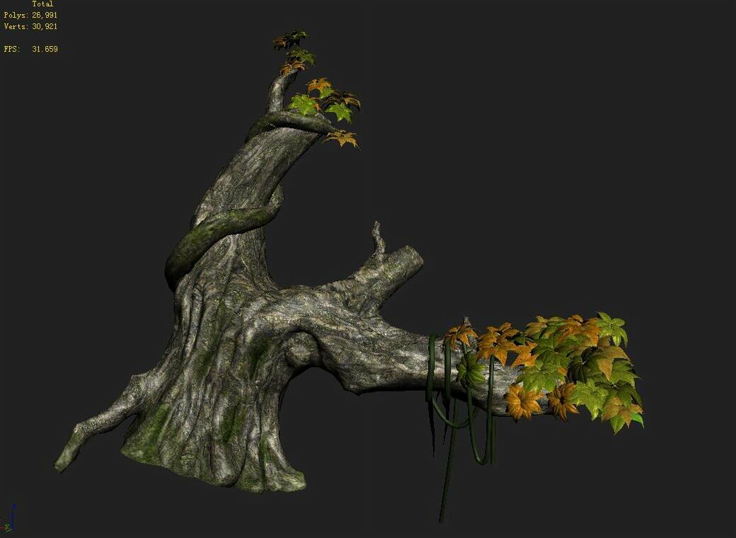 Tree head. Forest Fires 3d models.