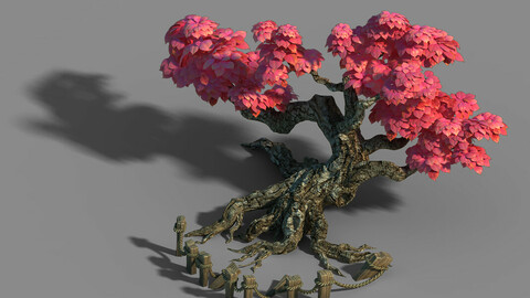 Small bamboo peak - bamboo trees 01