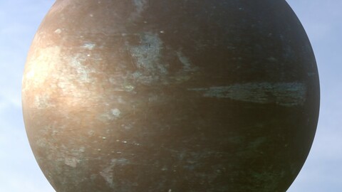 Metal Door 3  PBR Material