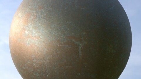 Metal Door 5 PBR Material