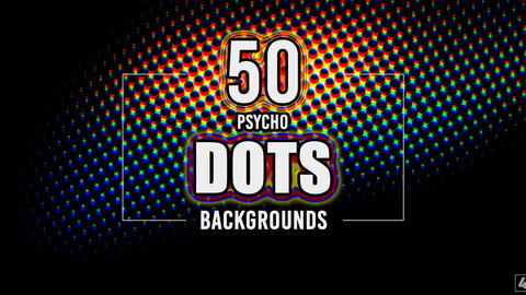 50 Psycho Dots Backgrounds