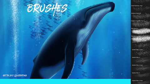 50 Bubble Brushes for Procreate