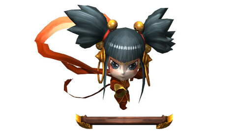 Game animated characters - piano ghosts