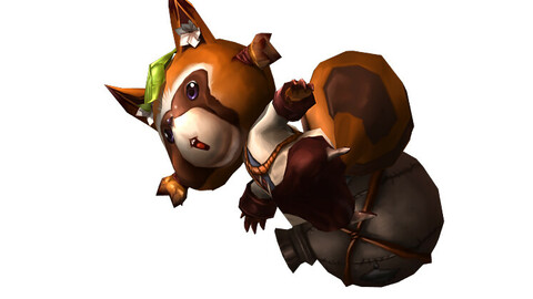 Game animated characters - small civet cats