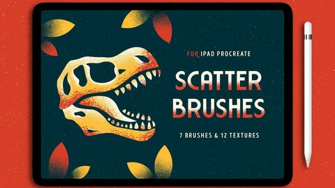 7 Procreate Scatter Brushes