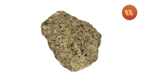 Granite Rock - Real-Time 3D Scanned Model