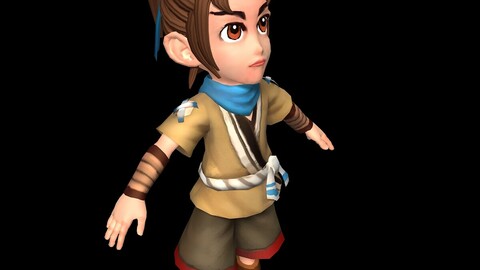 Game characters - male villagers