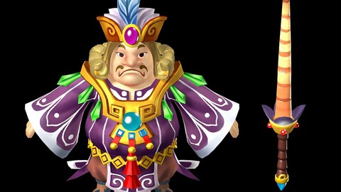 The characters of the game - Iksi