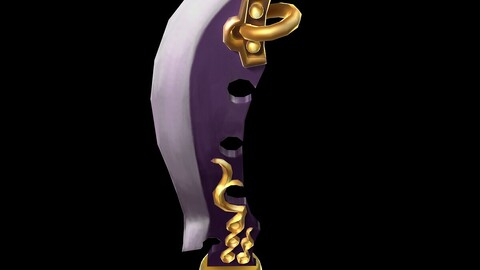 Game character weapons - steel sword