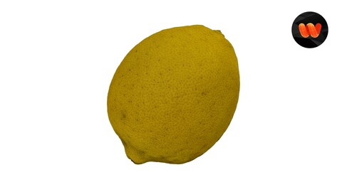 Lemon - Extreme Definition 3D Scanned Model