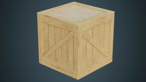 Wooden Box 1A