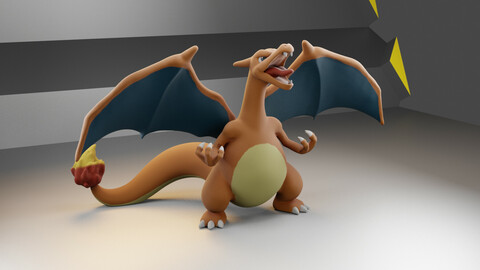 Charizard 3d Model