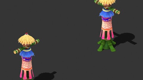 Cartoon World - Scarecrow Flag