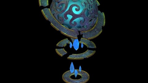 Peach Blossom Island - Basilica - Rotary Magic Ball