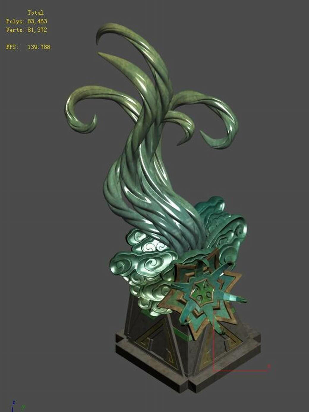 ArtStation - Decoration - jade carving 13 | Game Assets