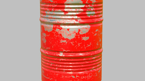 metal red barrel