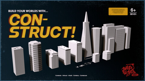 Con-Struct! - City Buildings Pack