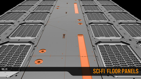 Sci-fi floor panels