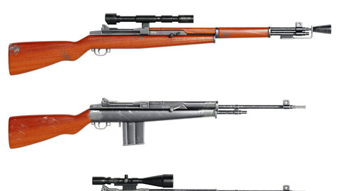 rifle wood gun