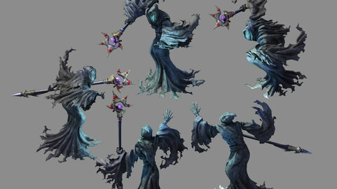 Blood Festival Canyon - Temple Statue 01