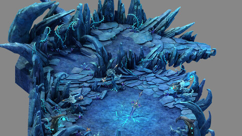 Fallen Land - Shadowblade Area - Mountain